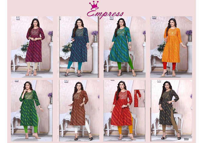 Jlf Empress Designer Kurtis Catalog
